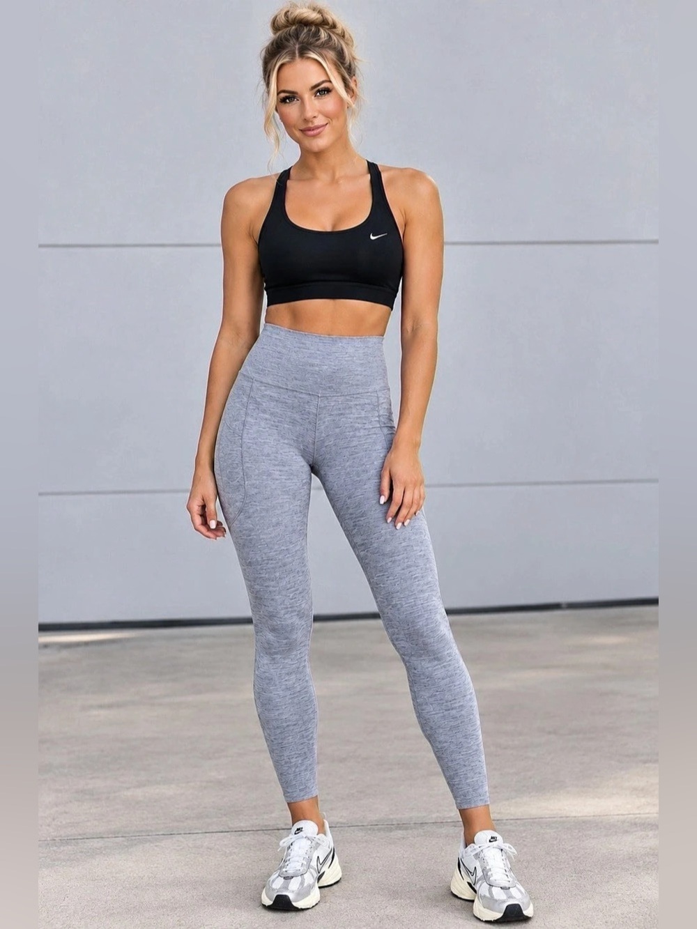NIKE ONE POCKETED HIGH WAISTED 7/8 ANKLE LEGGINGS*********SIZE: MEDIUM